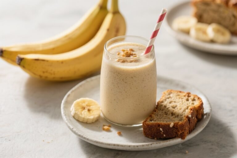 Banana Bread Smoothie – Cozy Flavor In a Glass