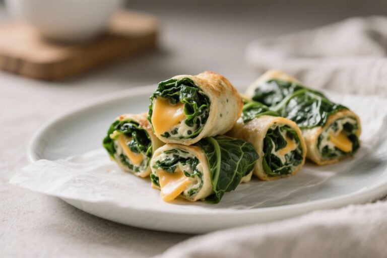 Collard Green & Cheese Rolls – Savory, Simple, and Satisfying