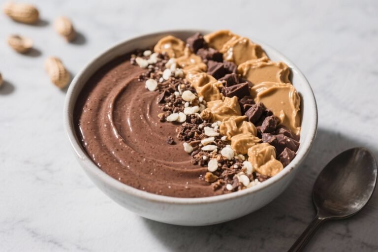 Power Smoothie Bowl – Chocolate Peanut Butter