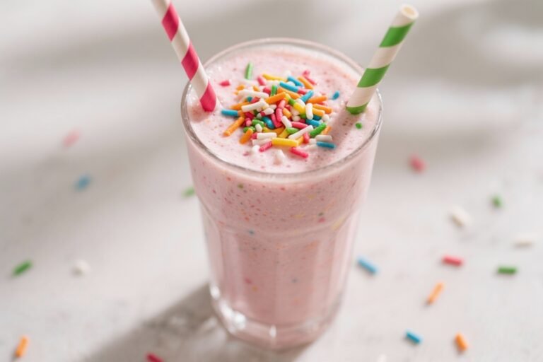 Funfetti Smoothie – A Colorful, Cake-Inspired Treat