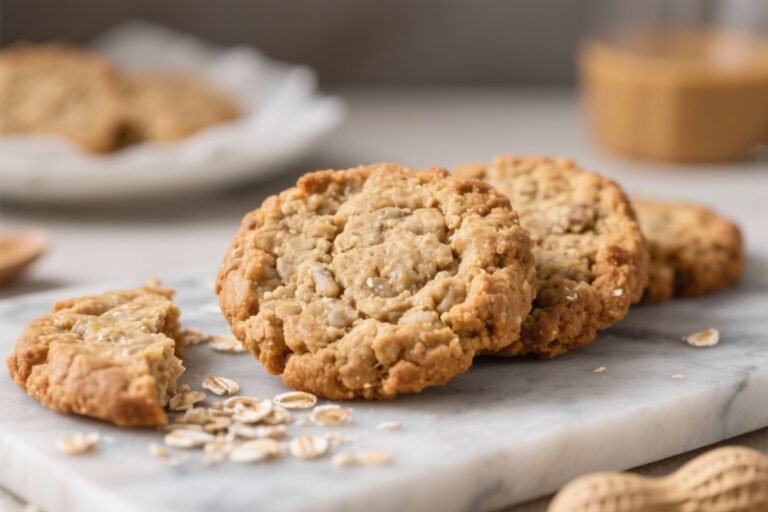 High-Protein Breakfast Cookies – Oatmeal Peanut Butter