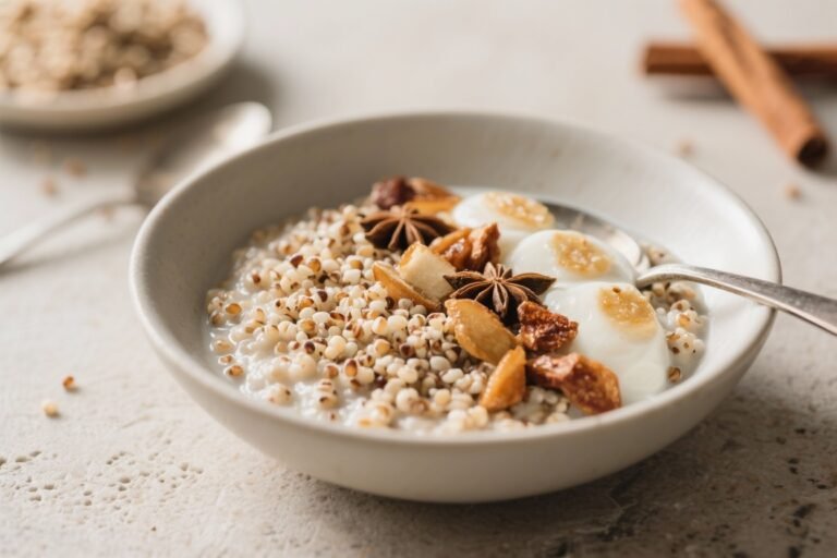 Quinoa Breakfast Porridge – Sweet Cinnamon