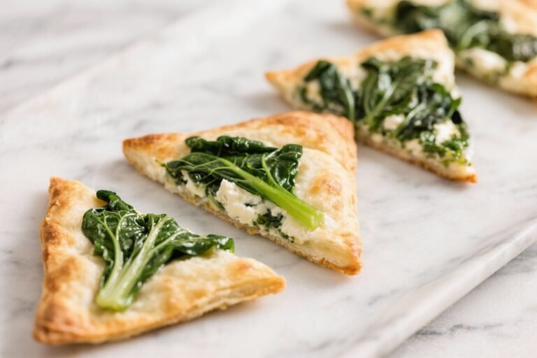 Swiss Chard & Ricotta Triangles – A Crisp, Savory Hand Pie