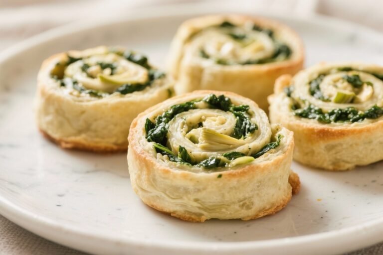 Spinach Artichoke Pinwheels – A Crowd-Pleasing Party Snack