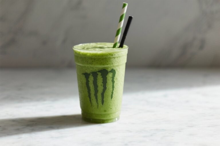 Green Monster Smoothie – A Creamy, Energizing Breakfast