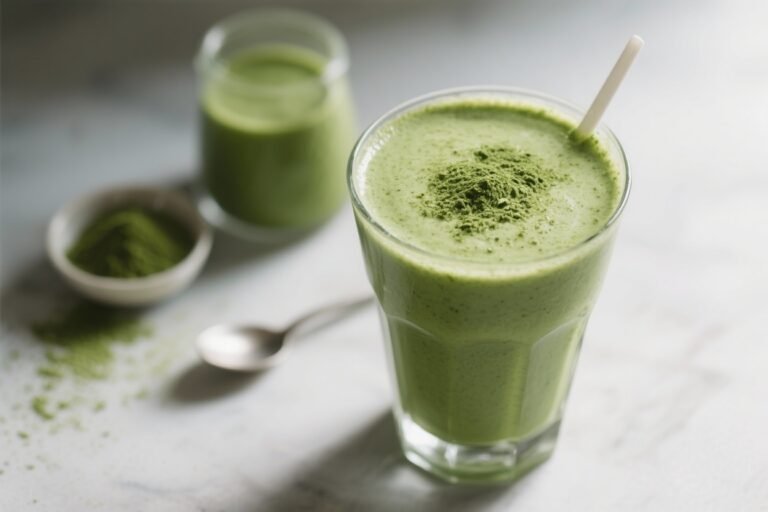 Matcha Green Tea Smoothie – Fresh, Energizing, and Easy