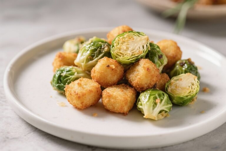 Brussels Sprout Tater Tots – Crispy, Veggie-Packed Bites
