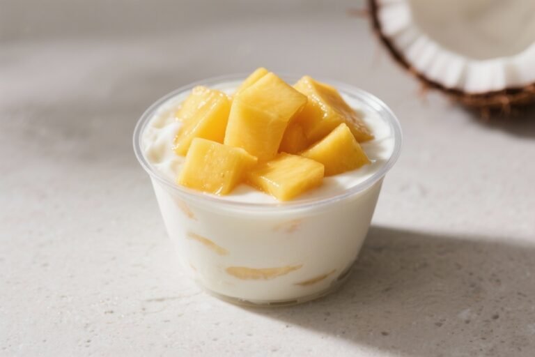 Mango Coconut Yogurt Cup – A Bright, Creamy Treat