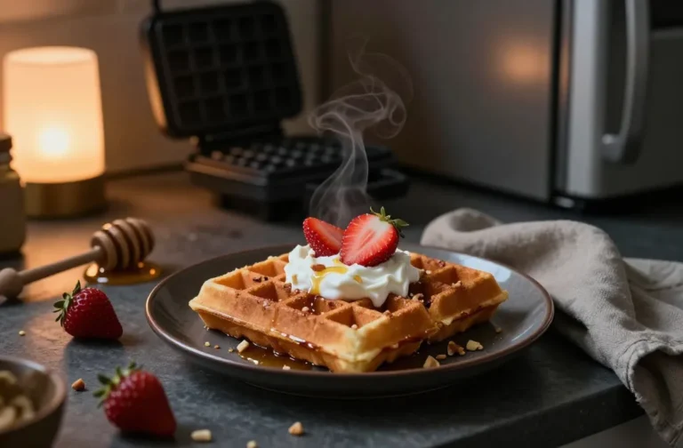 Bedtime Waffles That Feel Like a Warm Hug at 11 Pm