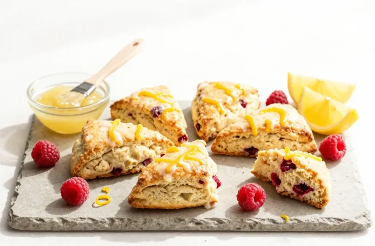 Raspberry Lemon Scones That Taste Like Sunshine