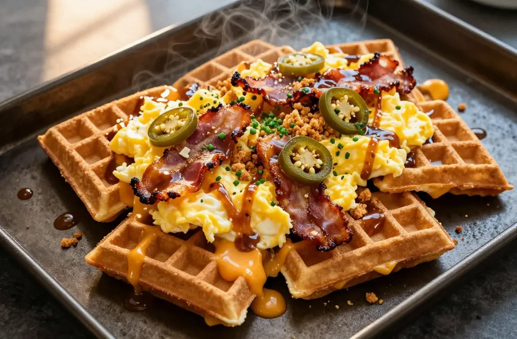 Meet Your New Obsession: Kodiak Breakfast Nachos!