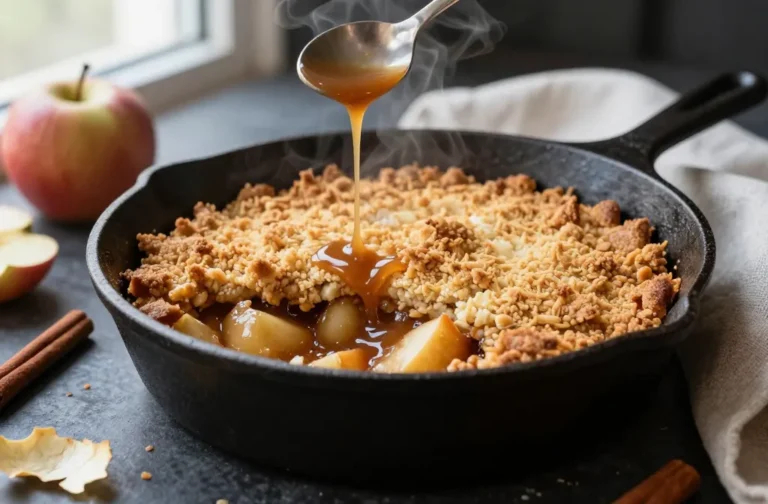 Irresistible Caramel Apple Crumble Recipe for Cozy Nights