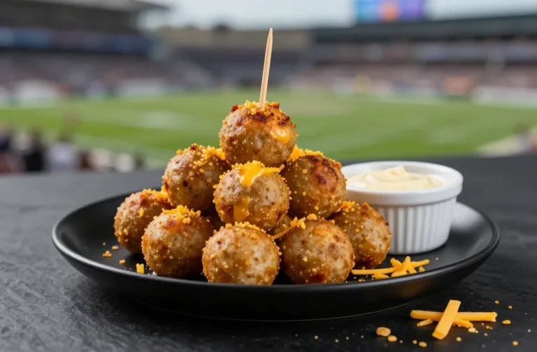 Sausage Balls That Vanish Before Halftime