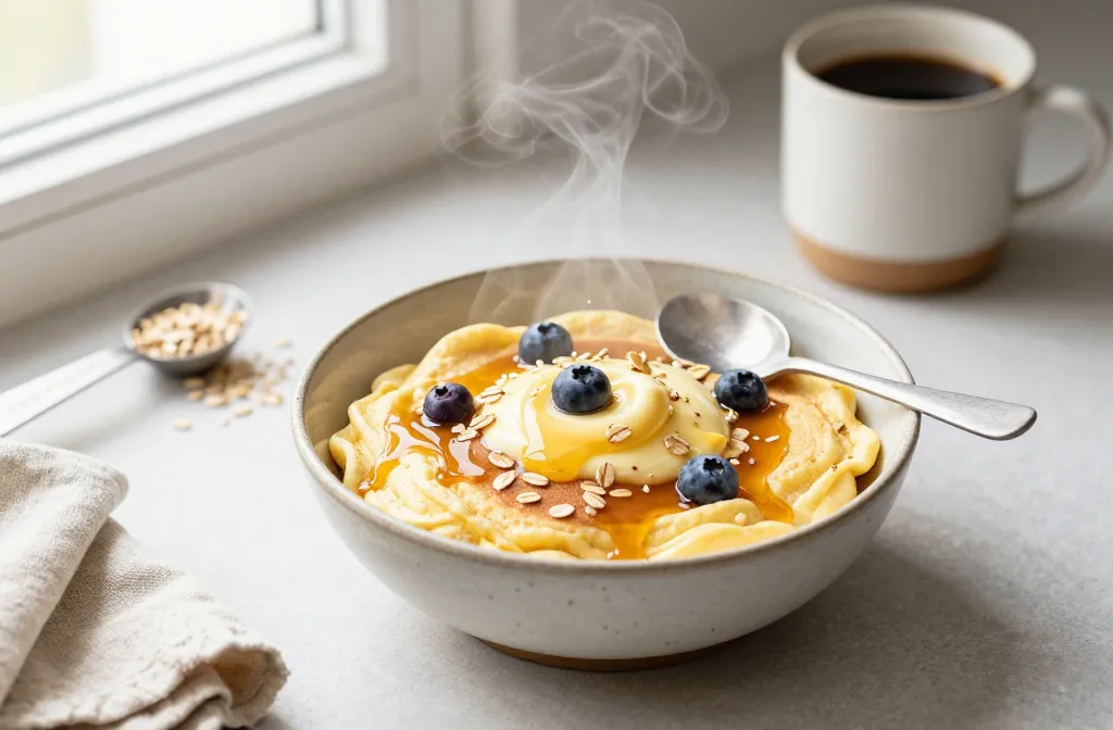 Real Quick Flapjack Bowl in 5 Minutes Flat