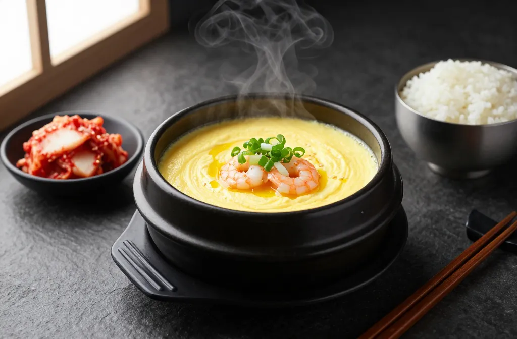 Gyeran Jjim — Korean Steamed Egg Custard, the Silky Side-Becomes-Dinner Dish You Need in Your Weeknight Rotation