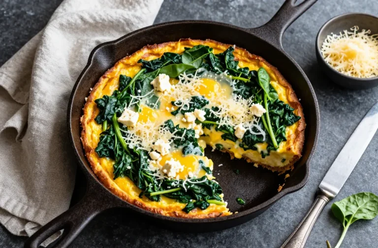 Dinner Frittata with Greens and Cheese — How to Build a Proper Frittata That Feeds Six and Reheats Perfectly Secrets