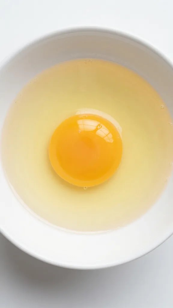 single serving bowl of eggs in purgatory, overhead