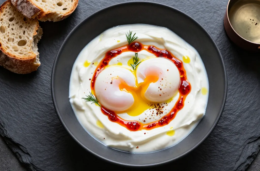 ÇıLbıR — Turkish Poached Eggs in Garlicky Yogurt with Chili Butter, the Dinner That Looks Impossible and Takes 15 Minutes Tonight