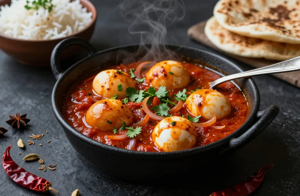 Anda Masala — Whole Eggs Simmered in Bold Spiced Gravy, the Indian Egg Dinner Worth Knowing by Name