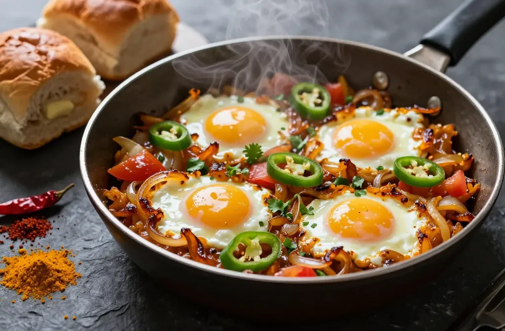 Egg Bhurji — Indian Spiced Scrambled Eggs with Onion and Chili, the 10-Minute Dinner That Punches Above Its Weight