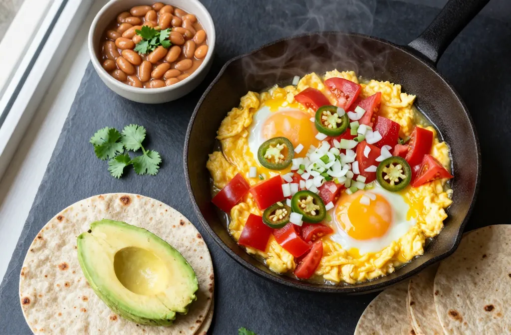 Huevos a La Mexicana — Tomato, Chili, Onion and Eggs in 15 Minutes, the Fastest Dinner in Your Repertoire Tonight