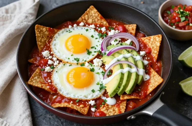 Chilaquiles Rojos — the Crispy Tortilla and Egg Dinner That Uses Up Stale Chips and Tastes Incredible