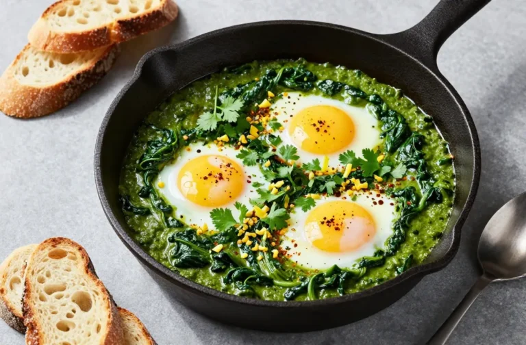 Green Shakshuka with Spinach and Herb Sauce — a Lighter Weeknight Dinner That'S Ready in 20 Minutes