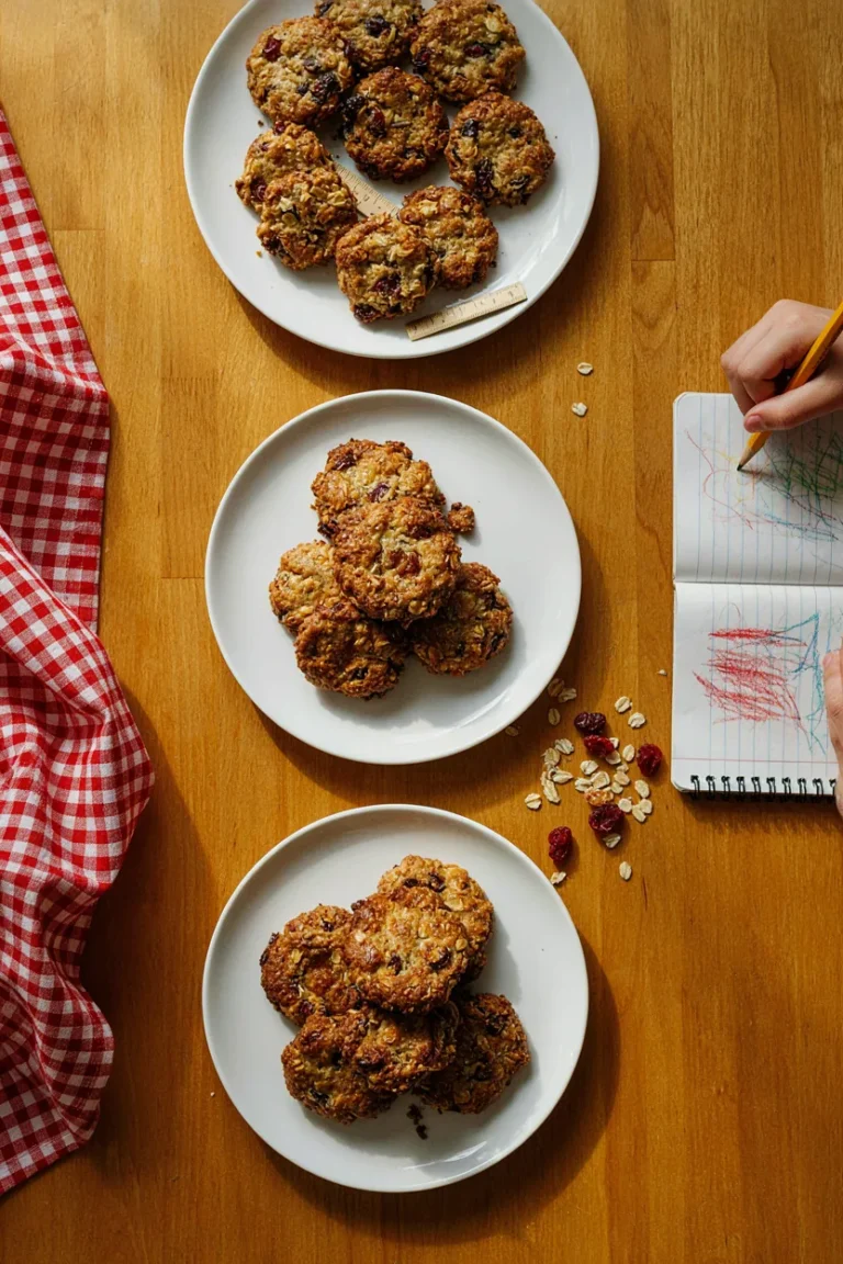 Three plates of cookies made with melted, softened and cold butter showing different spread